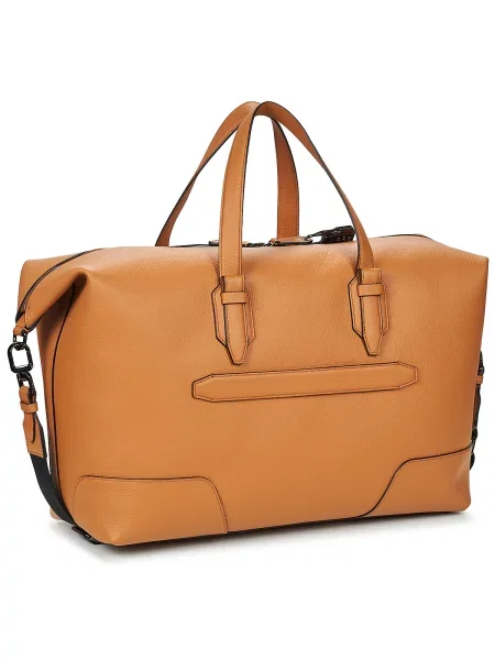 Lancel Kabelka Lancel Sac voyage Charlie Camel' hnědá