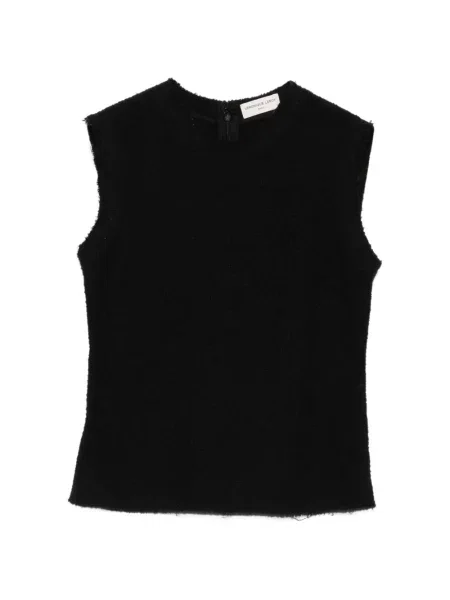 Top Veronique Leroy fără mâneci negru