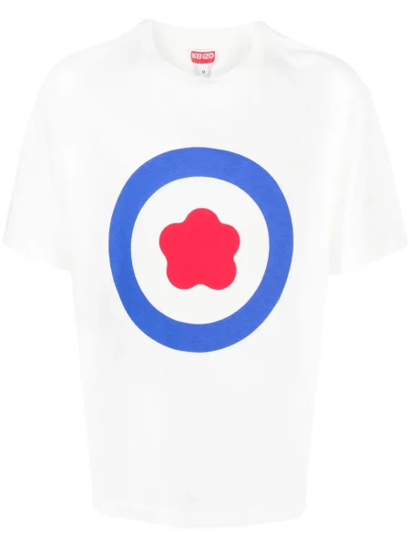 Tricou Kenzo cu imagine alb