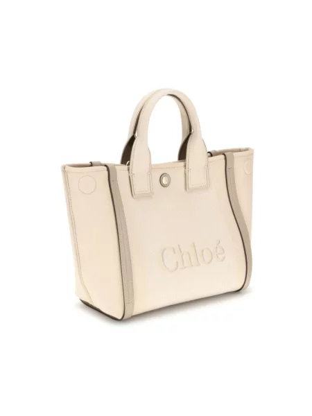 Shopperka Chloe beżowa