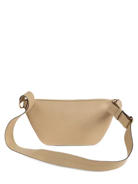 Curea Michael Michael Kors din piele cu autograf verde