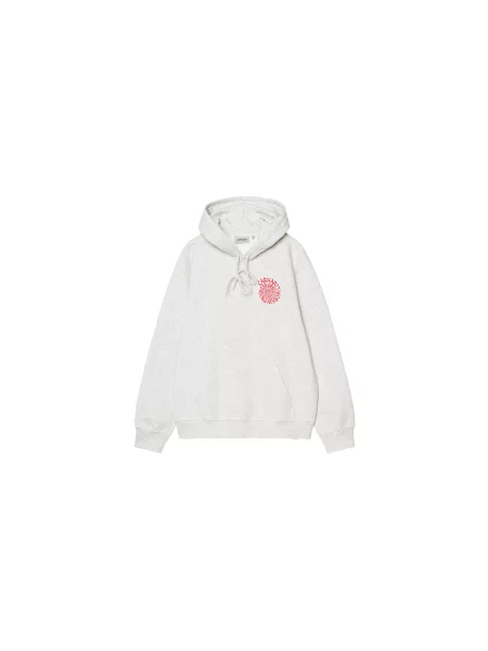 Bluza z kapturem Carhartt Wip z kapturem szara