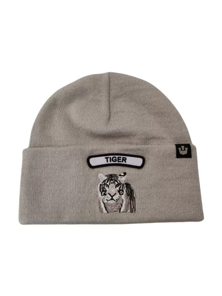 Czapka Goorin Bros w tygrysie prążki szara