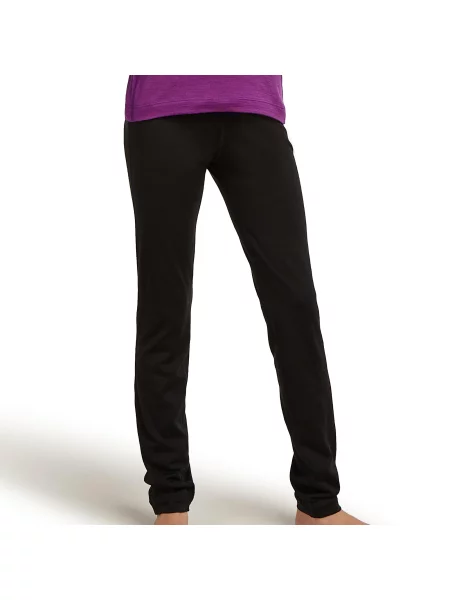 Legginsy dla dzieci Smartwool Merino czarne