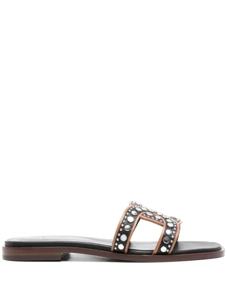 Sandale Tod's fără toc negru