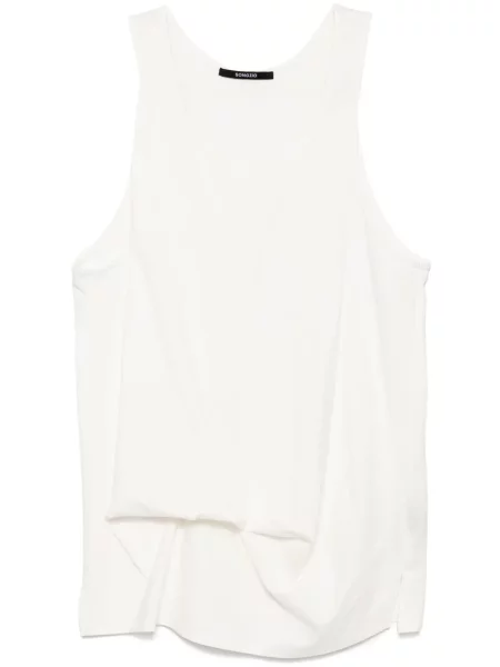Drapovaná vesta Songzio bílá