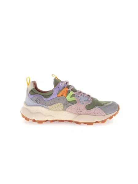 Sneakersy Flower Mountain zamszowe w kwiatki