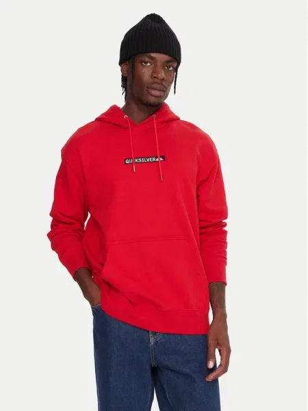 Quiksilver Світшот Dna Oversize червоний