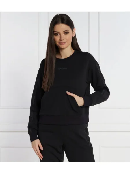 Calvin Klein Performance Hanorac | Cropped Fit negru