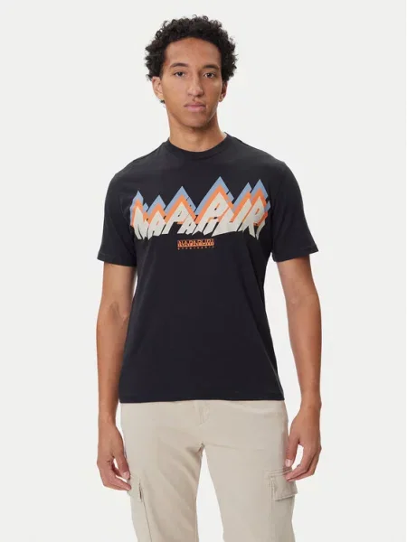 Napapijri T-Shirt Fiemme czarny