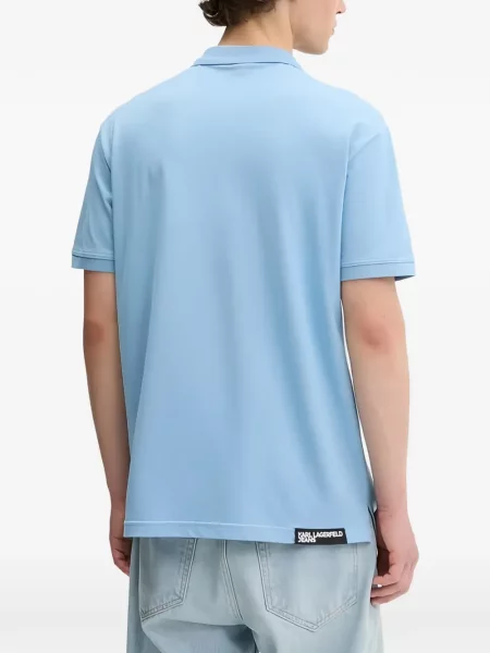 Polo Karl Lagerfeld Jeans μπλε