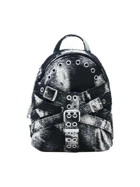 Desigual Rucsac negru alb