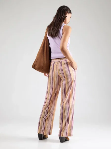 Suncoo Pantaloni JUNGLE / gri / lila / mov deschis bej