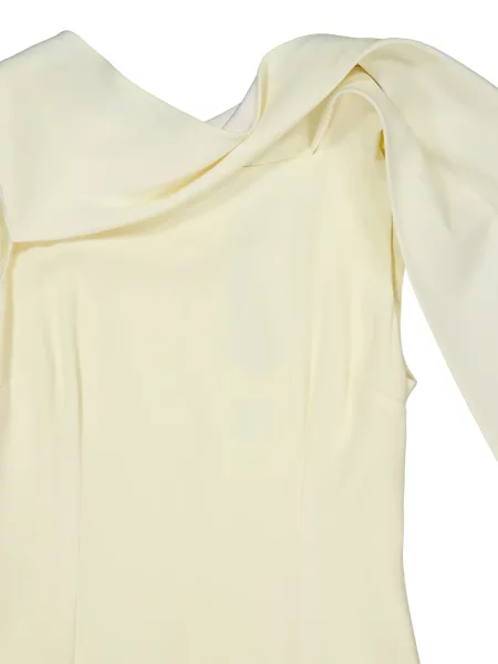Rochie midi Roland Mouret galben