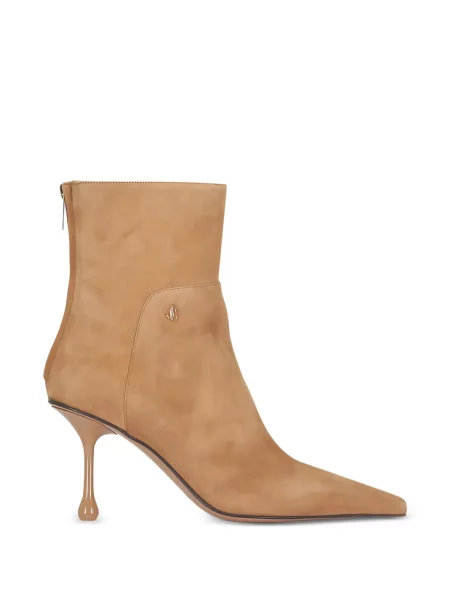Cizme scurte Jimmy Choo din piele de căprioară