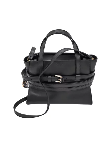 Shopperka Moschino wiązana czarna