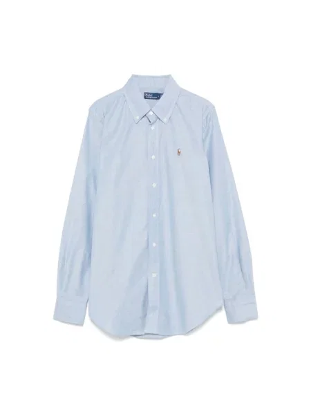 Koszula slim fit Polo Ralph Lauren z długim rękawem niebieska