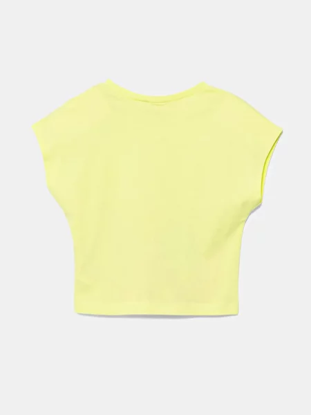 Dječja majica kratkih rukava United Colors of Benetton zelena