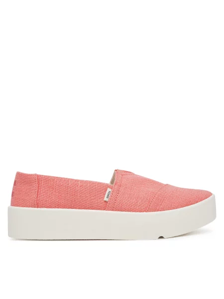 Nizki čevlji Toms Verona Slip On roza