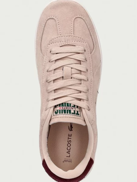 Кожаные кроссовки Lacoste
