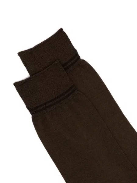 Șosete Zegna maro