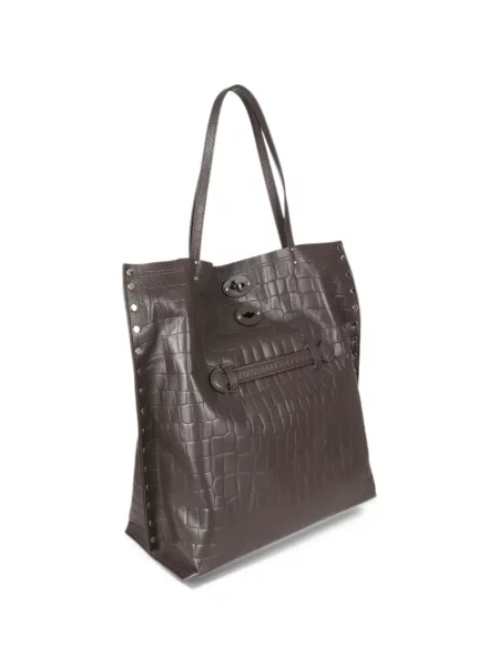 Geantă shopper Zanellato maro