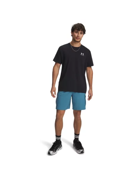 Scurt pantaloni cargo Under Armour albastru