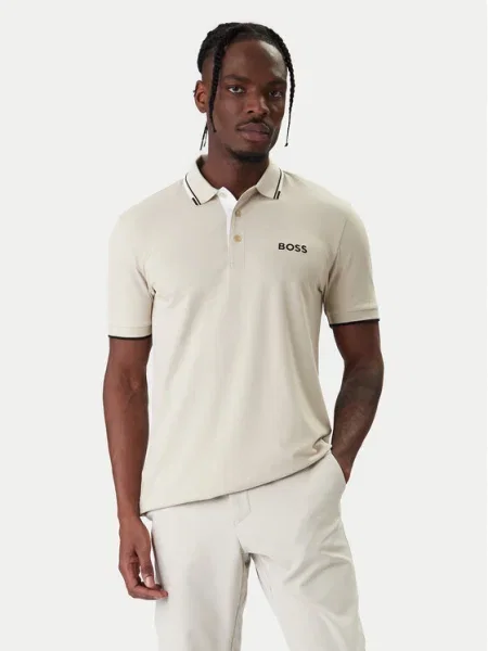BOSS Tricou funcțional Paddy Pro deschis bej