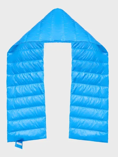 Шарф Moncler блакитний