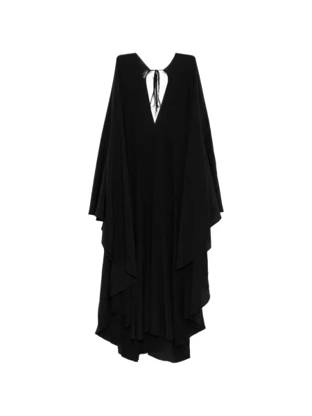 Rochie Tom Ford cu decolteu în V de costum negru
