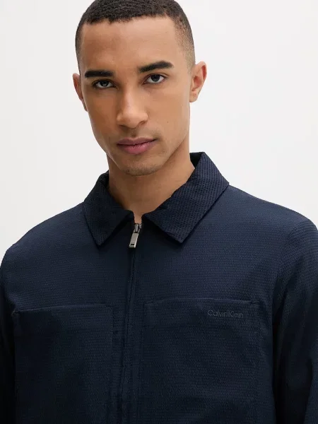 Calvin Klein Kabát BLOUSON kék