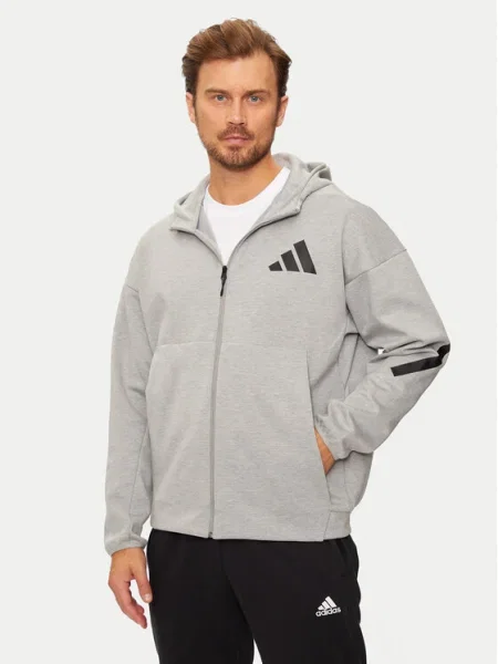 Adidas Mikina Z.N.E. sivá