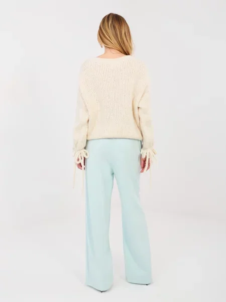 Pantaloni Rue Paris turcoaz