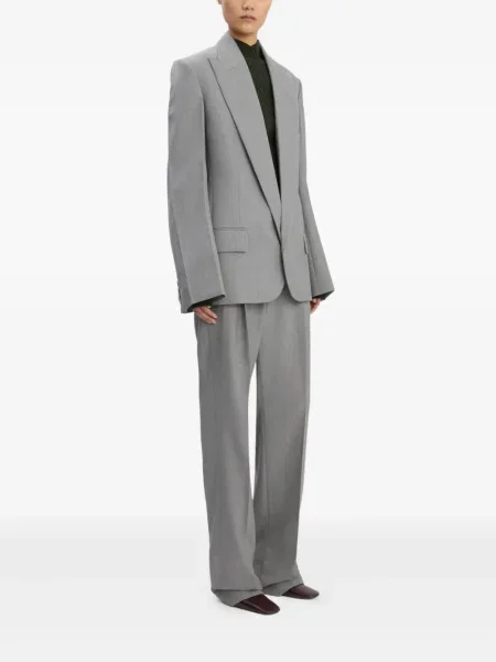 Geacă Victoria Beckham gri