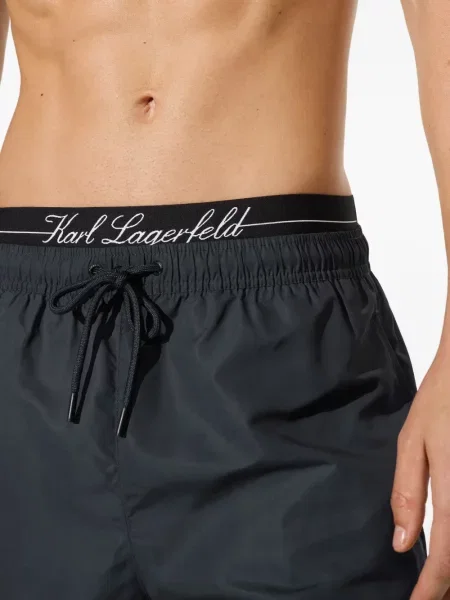 Slip de baie Karl Lagerfeld albastru
