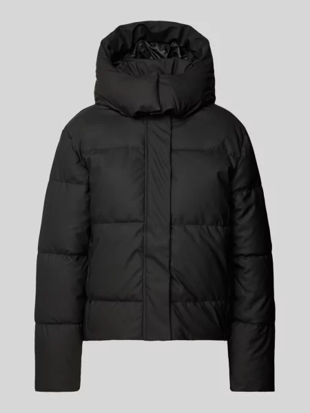 Kurtka pikowana o kroju regular fit z kapturem model ‘GRETAKYLIE’ Vero Moda czarna
