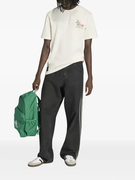Pantaloni scurți Adidas alergare cu autograf evazate albastru