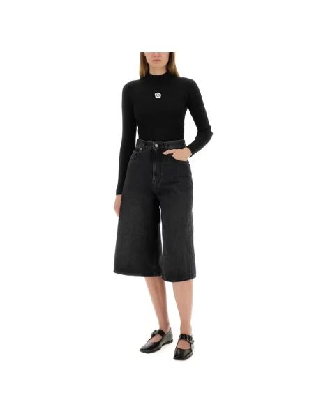 Sweter z golfem Kenzo czarny