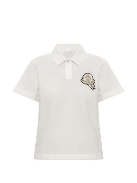 Tricou polo Moncler cu autograf