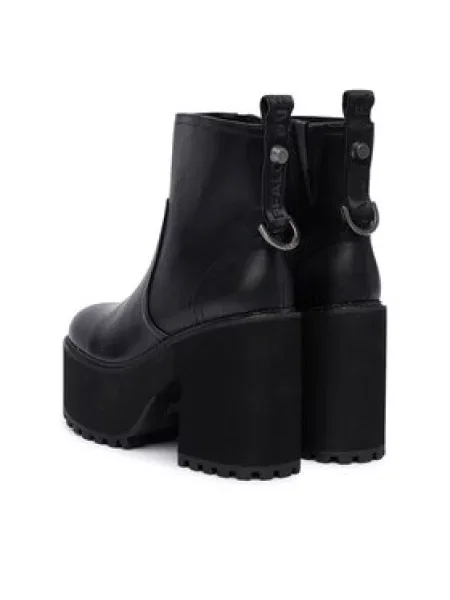 Buffalo Škornji Killah Boot Mid črna