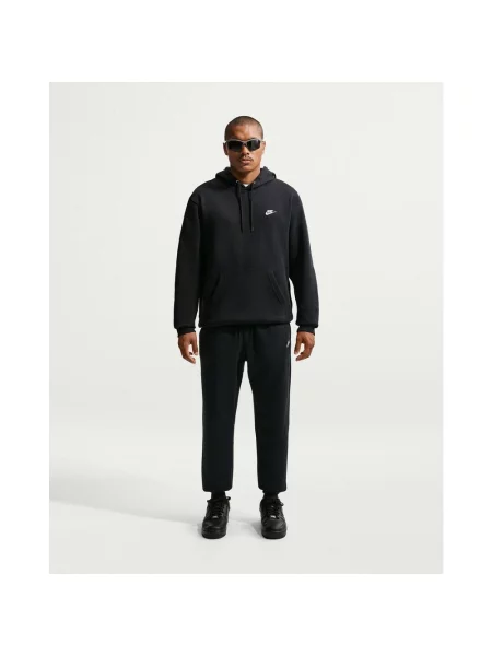 Długie spodnie Nike Club Fleece z mankietem S czarny