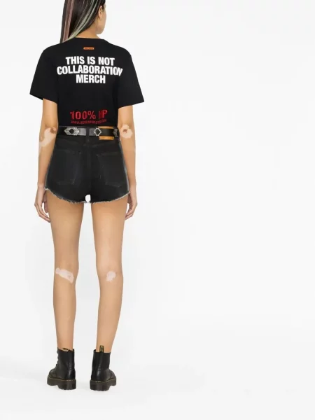 Tricou Heron Preston cu imagine negru