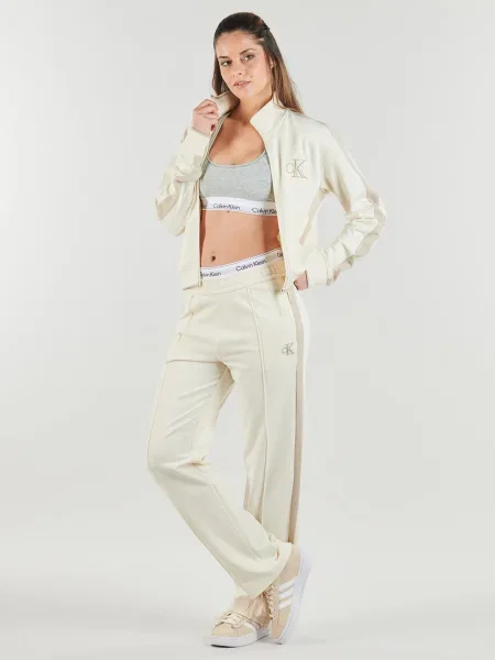 Trening Calvin Klein Jeans alergare stretch bej