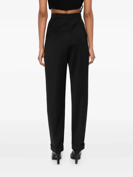 Pantaloni Nissa din satin negru