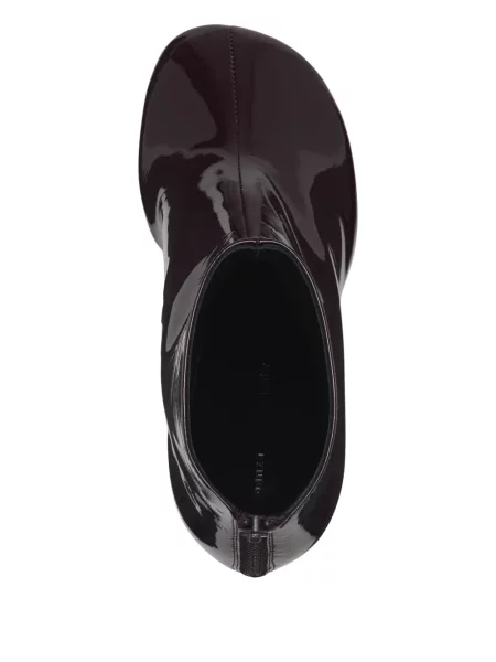 Cizme scurte Proenza Schouler din piele maro