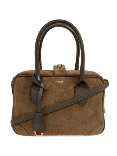 Geantă shopper Golden Goose verde