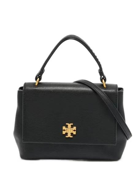 Top Tory Burch din piele negru