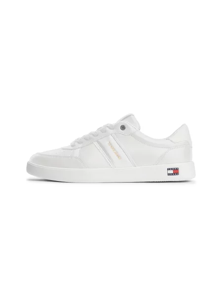 Sneakerși Tommy Jeans alb