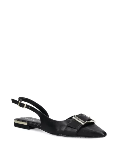 Balerini Dkny cu cataramă negru