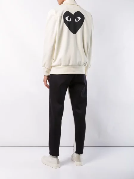 Striukė Comme Des Garçons Play su širdelėmis